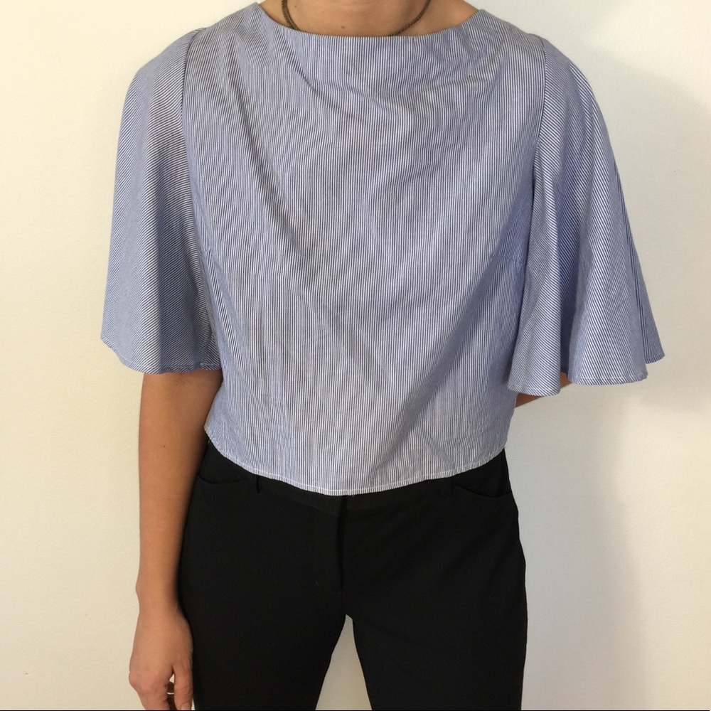 Seersucker Top